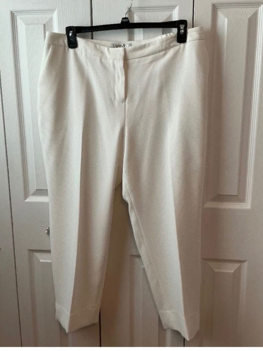 Kasper Women’s Elastic Back Pants with Side Slits